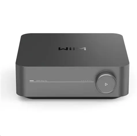 WiiM Amp PRO šedá / Zesilovač / 60W/kanál / HDMI / BT / optický vstup