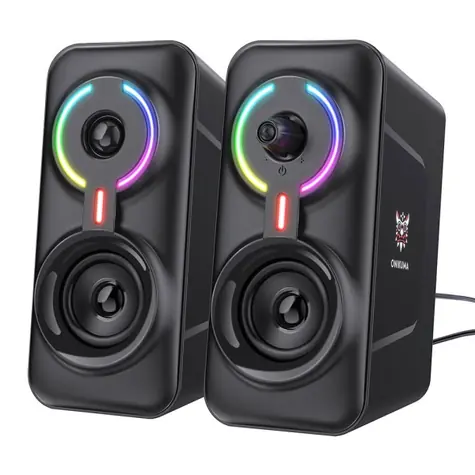ONIKUMA L6 s BT5.0 / Multimediální herní reproduktor / Bluetooth 5.0 / 3.5 mm / RGB