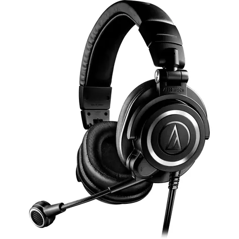Audio Technica ATH-M50xSTS StreamSet černá / sluchátka / USB-C / s mikrofónem