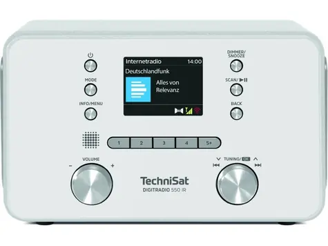 TechniSat DIGITRADIO 550 IR bílá