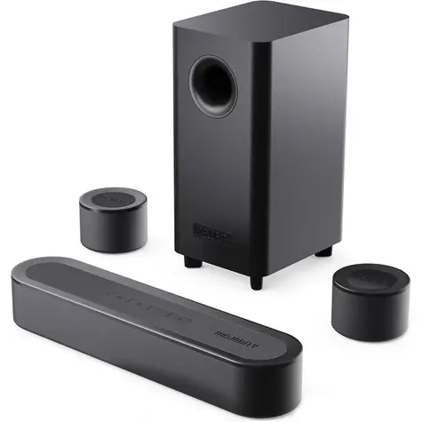 Majority Bowfell Halo černá / 5.1 kanálový systém / 300W / HDMI / Bluetooth / USB / AUX