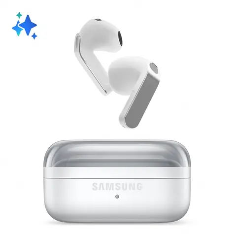 Rozbaleno - Samsung Galaxy Buds4 White / ANC / BT / rozbaleno