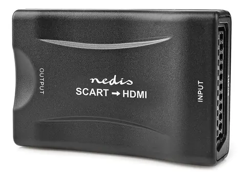 Nedis VCON3463BK převodník SCART na HDMI / Full HD / 1cestný / 1080p