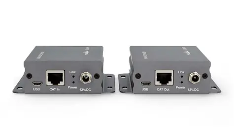Nedis VREP3460AT extender HDMI po UTP CAT6 / 4K@30Hz / 10.2 Gbps / IR return / do 50 m
