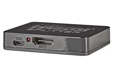Nedis VSPL34002BK HDMI rozbočovač 1 vstup na 2 výstupy