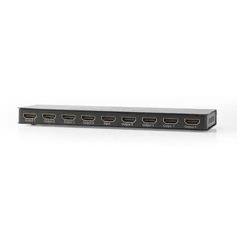 Nedis VSPL3478AT HDMI rozbočovač 1 vstup na 8 výstupů / 4K2K@60Hz / HDCP 2.2