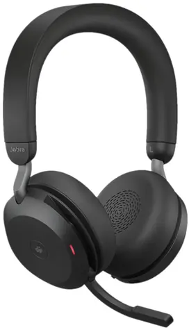 Rozbaleno - Jabra Evolve2 75 MS USB-C černá/bezdrátová sluchátka/mikrofon/ANC/USB-C (nabíjení)/USB adaptér + Bluetooth / rozbaleno
