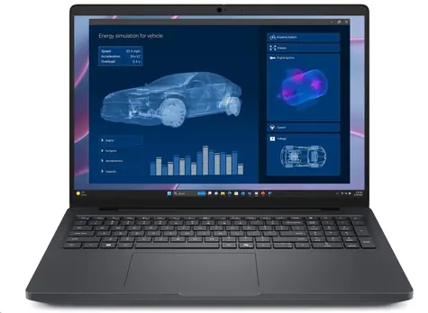 DELL Pro Max 16 šedá / 16" 1920x1200 / AMD Ryzen AI 7 PRO 2.0GHz / 32GB / 512GB SSD / NV RTX 500 ADA 6GB / W11P