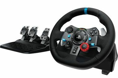 Logitech G29 Driving Force závodní volant / PC / PS3 / PS4 / PS5 / + pedály / černý
