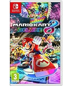 Switch Mario Kart 8 Deluxe / Závodní / Angličtina / od 3 let / Hra pro Nintendo Switch