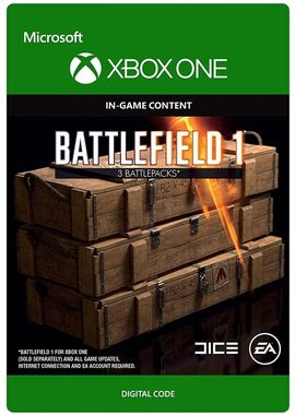XONE Battlefield 1: Battlepack X 3 / Elektronická licence / Herní obsah