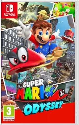 Switch Super Mario Odyssey / Plošinovka / Angličtina / od 3 let / Hra pro Nintendo Switch