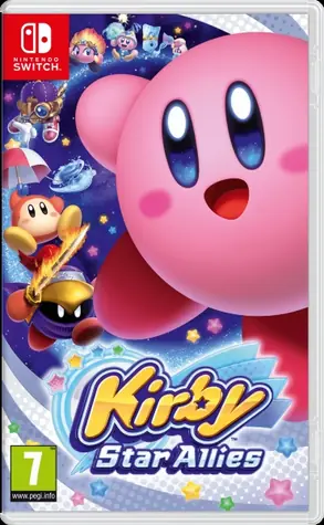 Switch Kirby Star Allies / Plošinovka / Angličtina / od 7 let / Hra pro Nintendo Switch