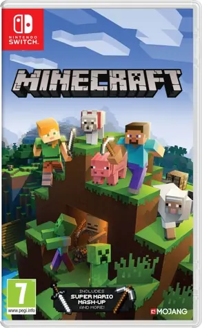Switch Minecraft: Nintendo Switch Edition / Akční / Angličtina / od 7 let / Hra pro Nintendo Switch