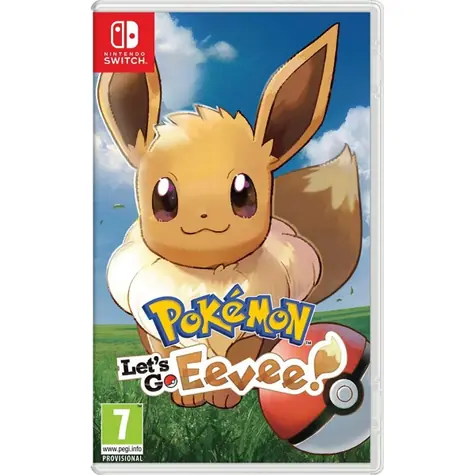 Switch Pokémon Let's Go Eevee! / RPG / Angličtina / od 7 let / Hra pro Nintendo Switch