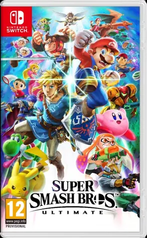 Switch Super Smash Bros. Ultimate / Bojovka / Angličtina / od 12 let / Hra pro Nintendo Switch