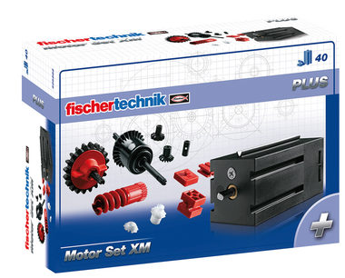Fischertechnik Plus 505282 Motor Set XM / Silný převodový motor k modelům / od 7 let