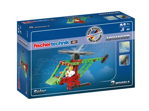 Fischertechnik Advanced Solar / Solární stroje / od 7 let / 3 modely / 80 dílů 
