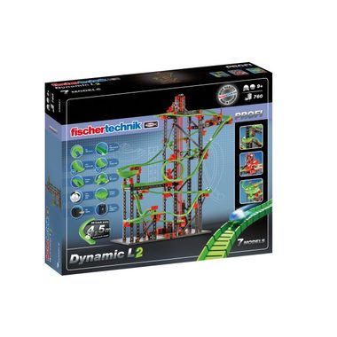 Fischertechnik Profi Dynamic L2 / Kuličková dráha / od 9 let / 7 modelů / 780 dílů