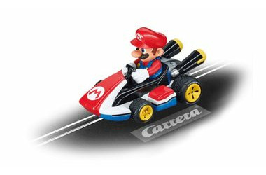 Carrera 64033 GO | GO+ - Auto - Nintendo Mario Kart 8 - Mario / autíčko pro autodráhu / 1:43 / ideální věk od 6 let