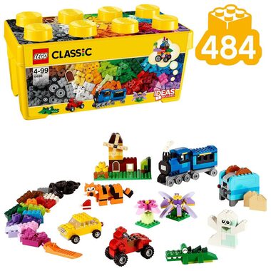 LEGO® Classic 10696 Střední kreativní box / Počet dílků: 484 / od 4 let