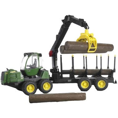 Bruder 02133 Lesnický traktor John Deere 1210E / 1:16 / od 4 let