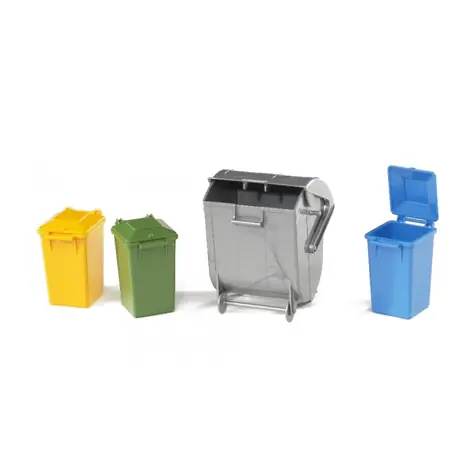 Bruder 02607 Sada popelnic / 1:16 / od 3 let