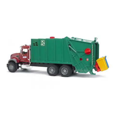 Bruder 02812 MACK Granite popelářské auto / 1:16 / od 4 let