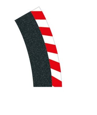 Carrera 20564 EVO | D132 | D124 - Vnější krajnice ke klopené zatáčce 1|30