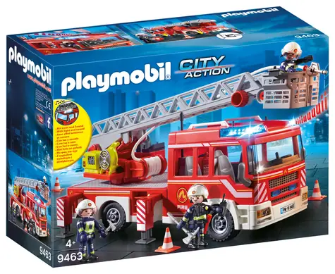 Playmobil® City Action 9463 Hasičské auto se žebříkem /od 4 let