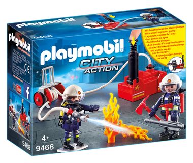 Playmobil® City Action 9468 Hasiči s vodním čerpadlem /od 4 let