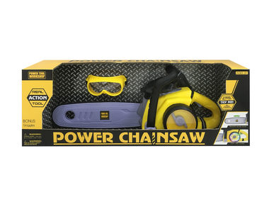 G21 DELUXE TOOLS Motorová pila na baterie / žluto-šedá / od 3 let