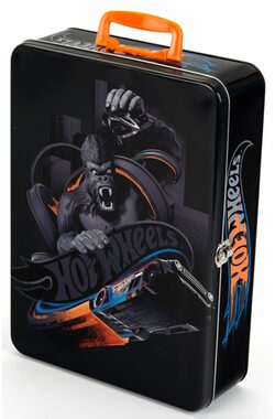 Theo Klein 2881 Hot Wheels Sběratelský kufřík velký / pro 50 autíček / od 3 let