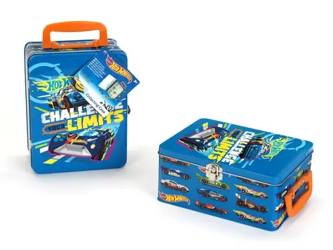 Theo Klein 2883 Hot Wheels Sběratelský kufřík malý / pro 18 autíček / od 3 let