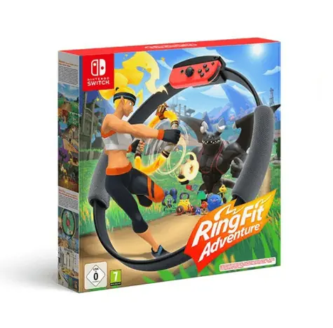 Switch Ring Fit Adventure / RPG / Angličtina / od 7 let / Hra pro Nintendo Switch
