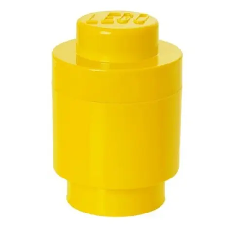 LEGO® Storage 40301732 Úložný box kulatý 123x183mm - žlutá