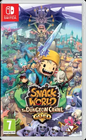 Switch Snack World: The Dungeon Crawl - Gold / RPG / Angličtina / od 7 let / Hra pro Nintendo Switch