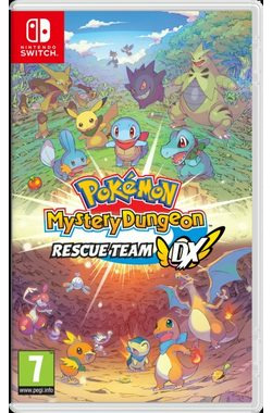 Switch Pokémon Mystery Dungeon: Rescue Team DX / RPG / Angličtina / od 7 let / Hra pro Nintendo Switch