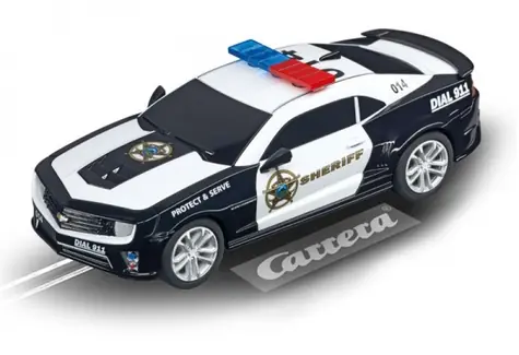 Carrera 64031 GO Chevrolet Camaro Sheriff / Auto pro autodráhu / 1:43 / od 6 let