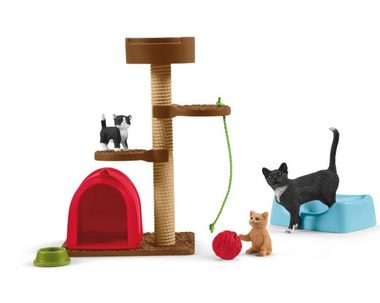 Schleich Farm World 42501 Prolézačka pro kočky / od 3 let