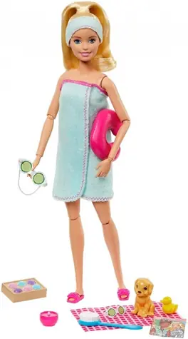 Mattel GJG55 Barbie Wellness - herní set s panenkou / od 3 let