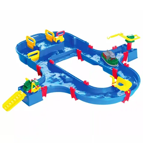 BIG AquaPlay Vodní dráha s přehradou a pumpou + figurka