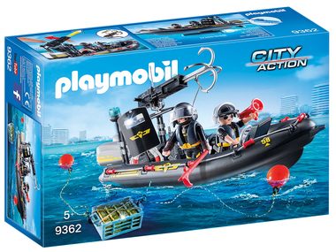 Playmobil City Action 9362 Člun speciální jednotky /od 5 let