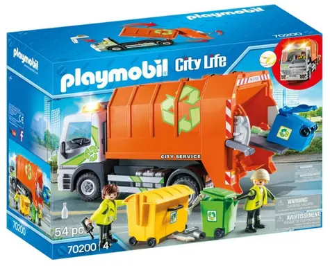 Playmobil City Life 70200 Popelářské auto /od 4 let