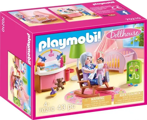 Playmobil® Dollhouse 70210 Pokoj pro miminko / od 4 let