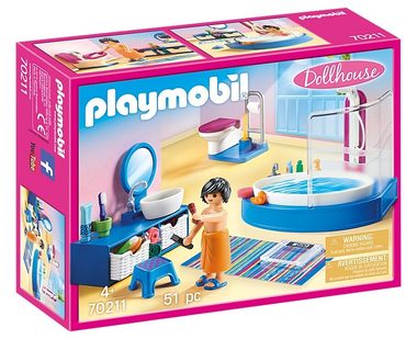 Playmobil® Dollhouse 70211 Koupelna s vanou /od 4 let