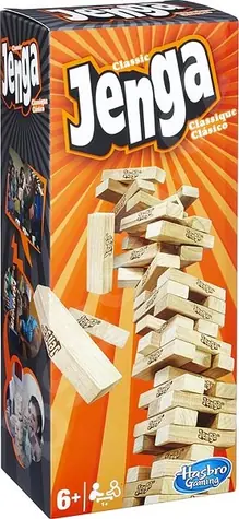 Hasbro Jenga Refresh dřevěná stavebnice / 54 dílů / od 6 let