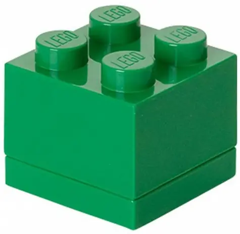 LEGO® Storage 40111734 Mini box 46x46x43mm - zelená
