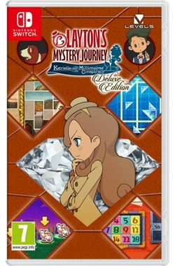 Switch Layton's Mystery Journey: K&M Con. Del. Ed. / Adventura / Angličtina / od 7 let / Hra pro Nintendo Switch