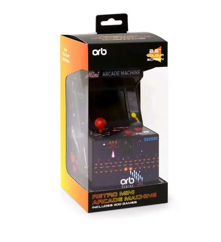 ThumbsUp! ORB Mini Arcade Machine (1002624) / Miniaturní arkádový automat / přes 300 her